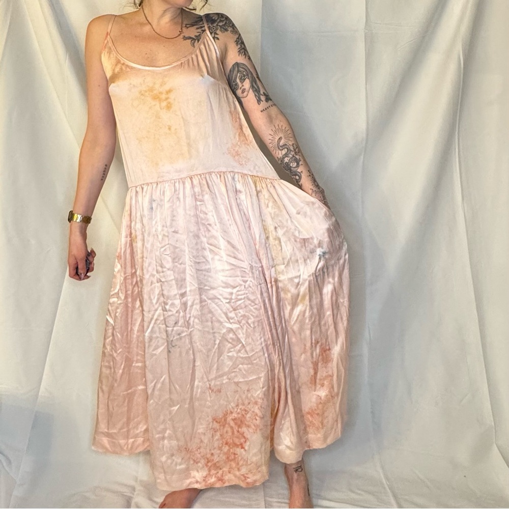 Laude the label silk Ice dyed dress
